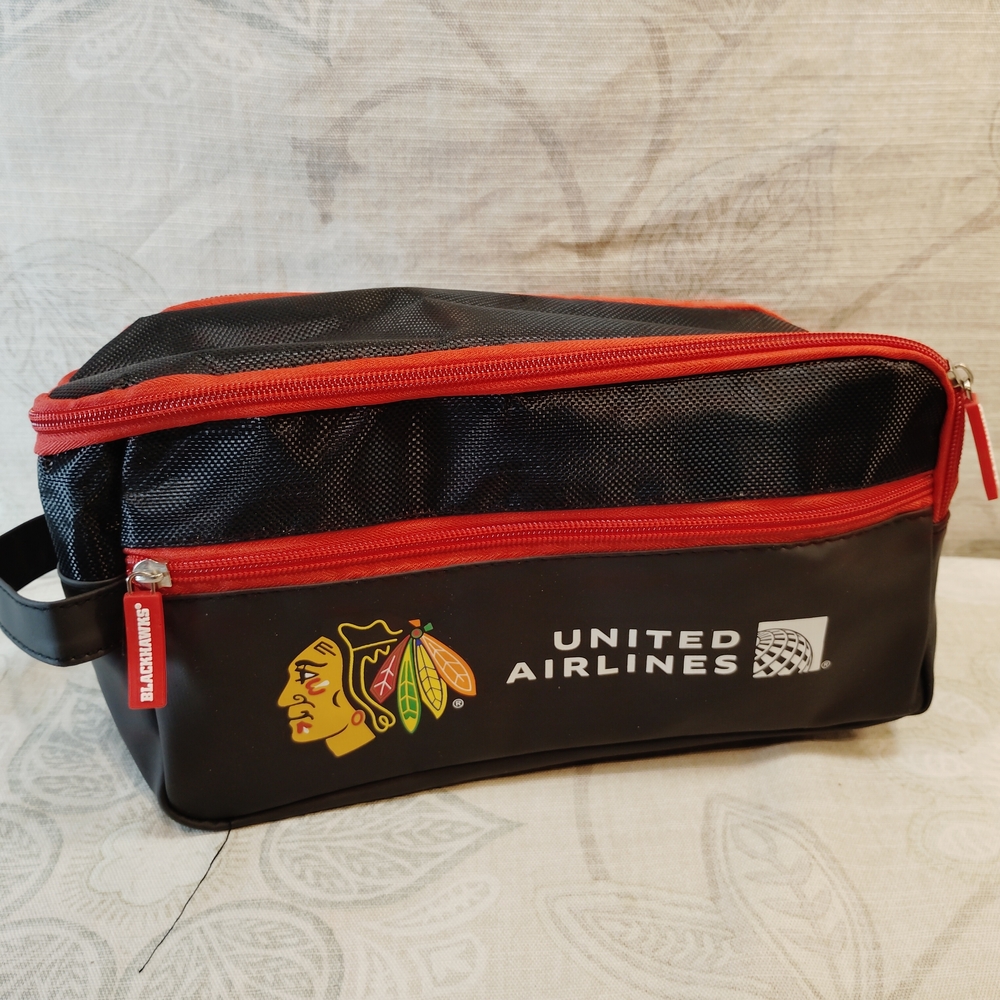 Black and Red Travel Bag